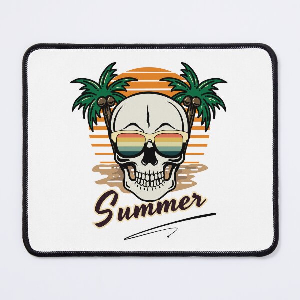 Item preview, Summer with skull. designed and sold by Chawineiei.
