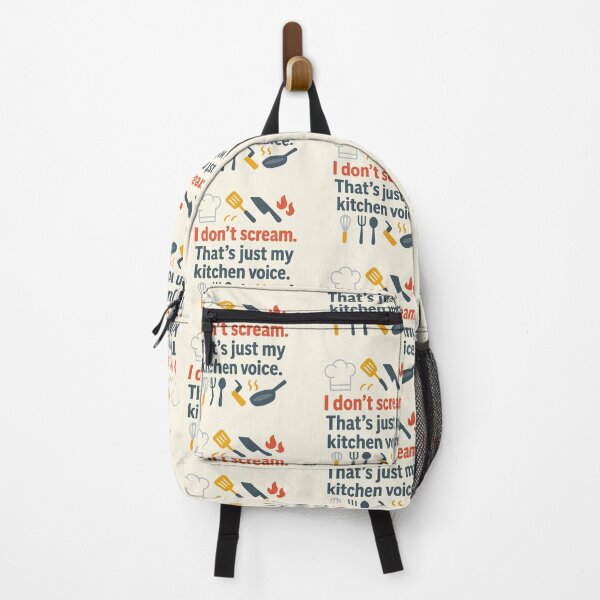 Item preview, I Don’t Scream. That’s Just My Kitchen Voice – Funny Chef Gift Design designed and sold by WorkBuddyGifts.