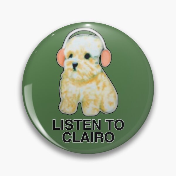 Item preview, Listen to Clairo Dog designed and sold by Chesley Design.