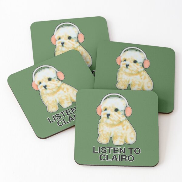 Item preview, Listen to Clairo Dog designed and sold by Chesley Design.