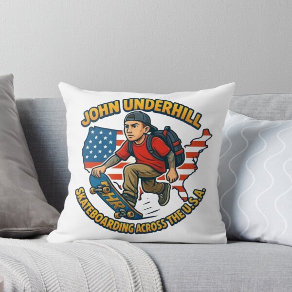 Item preview, John Underhill Skateboarding Across the USA designed and sold by skateusa1.
