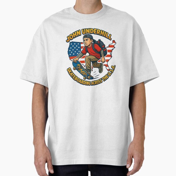 Item preview, John Underhill Skateboarding Across the USA designed and sold by skateusa1.