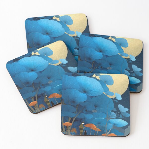 Item preview, Lunashroom Garden designed and sold by SporeandCanvas.