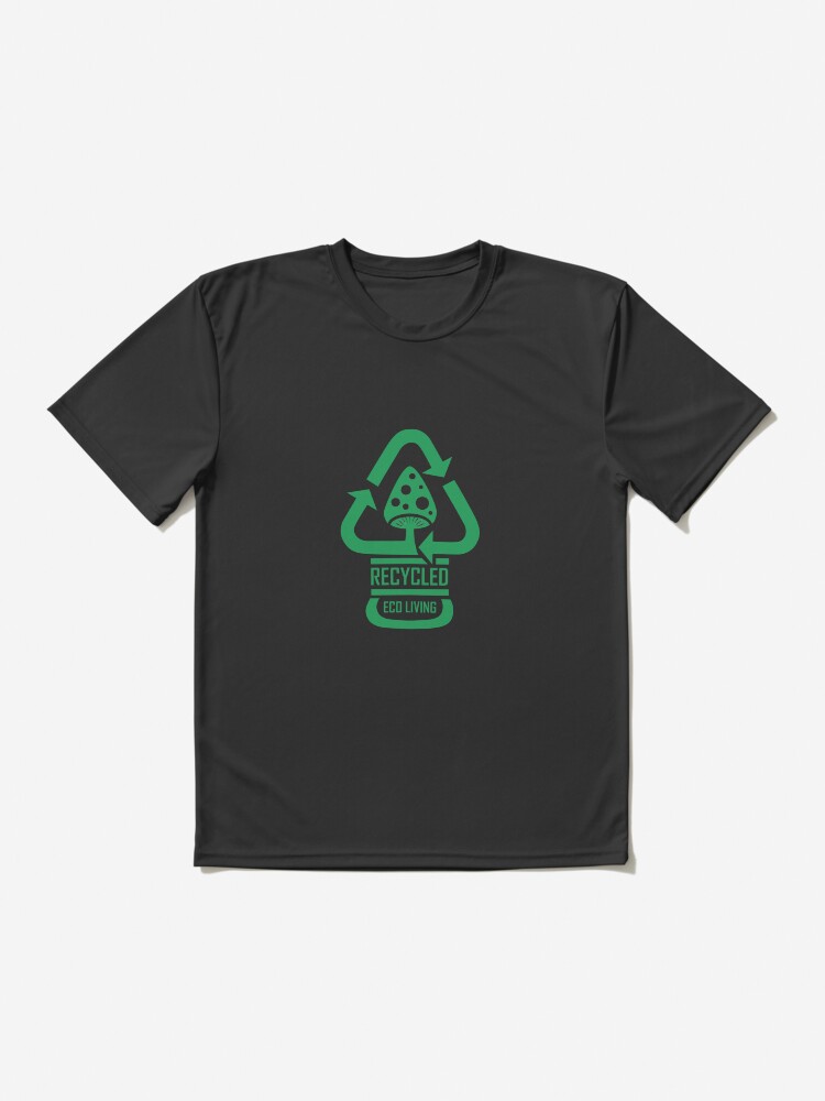 recycled mushroom eco shirt