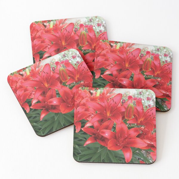 Item preview, Lovely Red Lilies Full Bloom Photo designed and sold by Here's To Endless Possibilities.