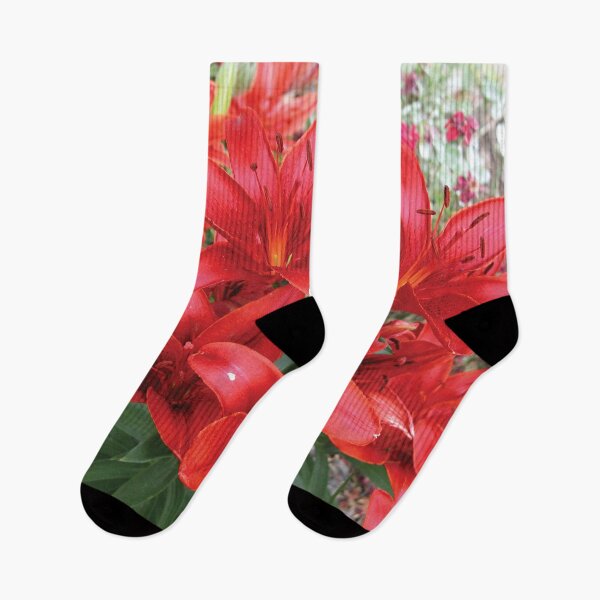 Item preview, Lovely Red Lilies Full Bloom Photo designed and sold by Here's To Endless Possibilities.