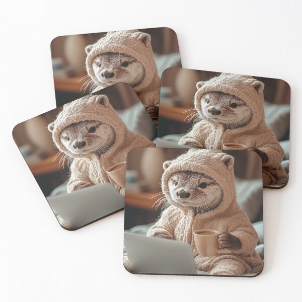Item preview, Otter Be Up All Night Online designed and sold by WingedSpirit.