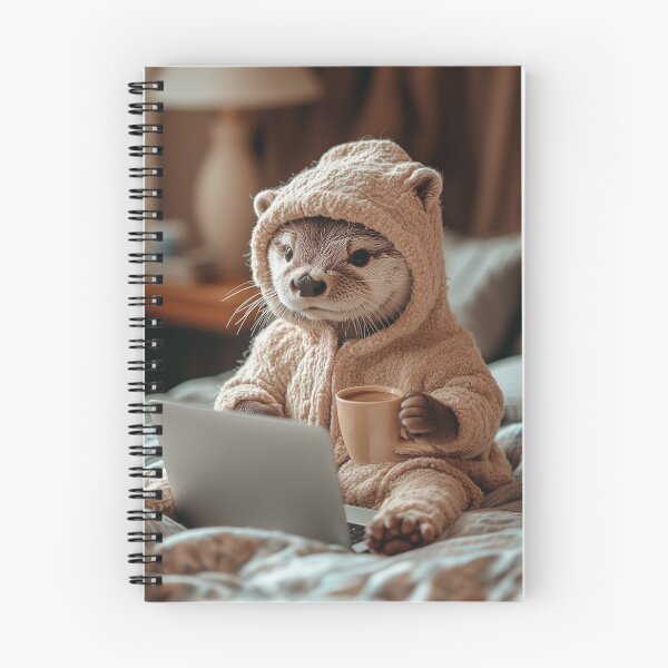 Item preview, Otter Be Up All Night Online designed and sold by WingedSpirit.