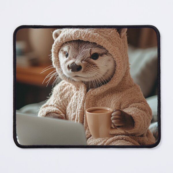 Item preview, Otter Be Up All Night Online designed and sold by WingedSpirit.