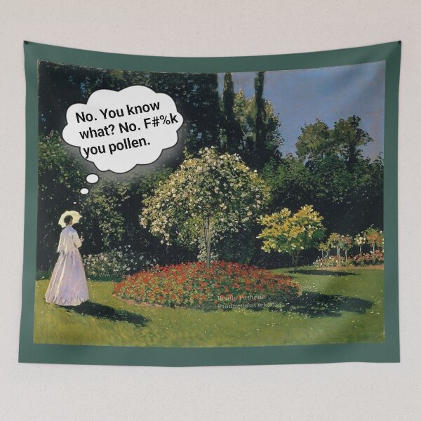 Item preview, This pollen hella hard on allergies designed and sold by reallypathetic.
