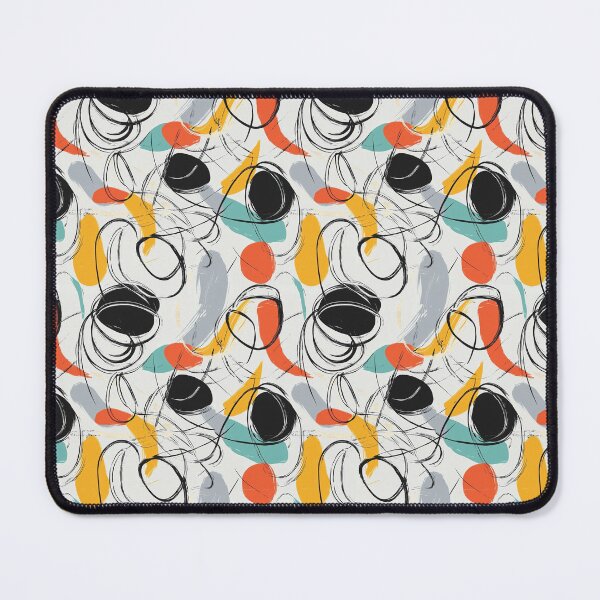 Item preview, Minimalist Doodles Vibrant Colors Abstract Art designed and sold by MidArtForge.