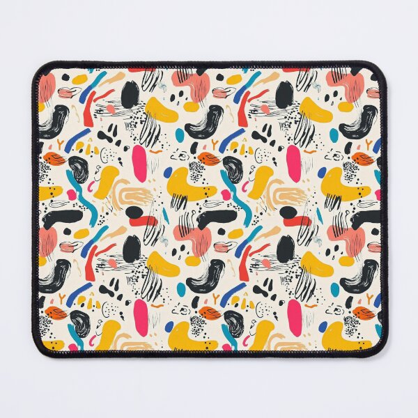 Item preview, Minimalist Doodles Vibrant Colors Abstract Art designed and sold by MidArtForge.