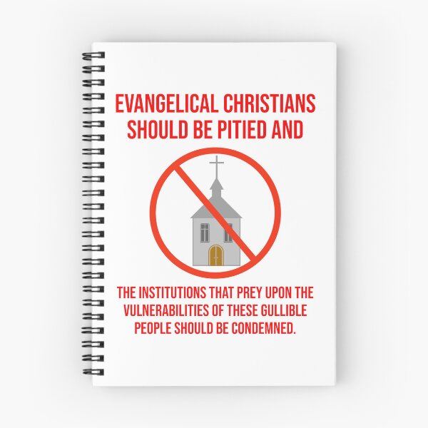 Item preview, Evangelical Christians should be pitied  designed and sold by Rachel the Artist .