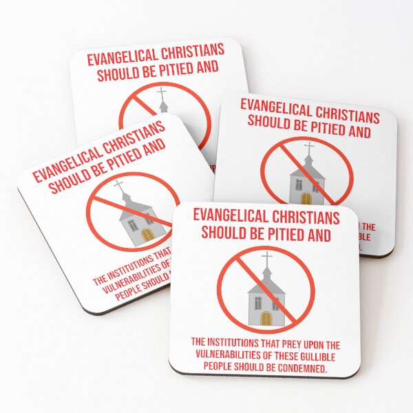 Item preview, Evangelical Christians should be pitied  designed and sold by Rachel the Artist .