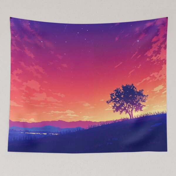 Item preview, Lunar Embrace at Crimson Dusk designed and sold by AshiraCreations.