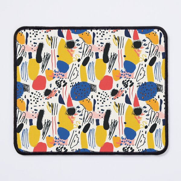 Item preview, Minimalist Doodles Vibrant Colors Abstract Art designed and sold by MidArtForge.