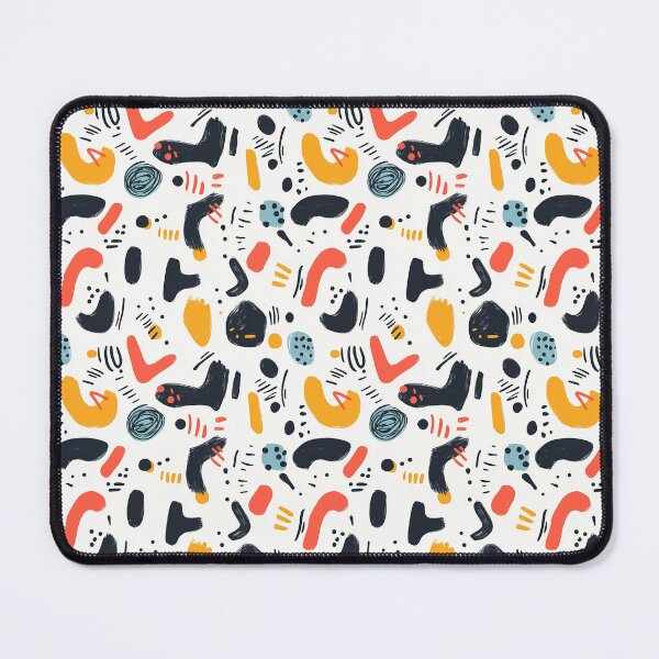 Item preview, Minimalist Doodles Vibrant Colors Abstract Art designed and sold by MidArtForge.