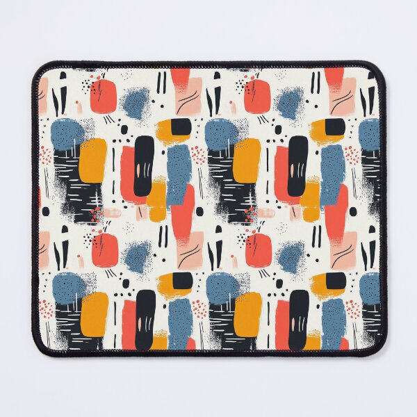 Item preview, Minimalist Doodles Vibrant Colors Abstract Art designed and sold by MidArtForge.