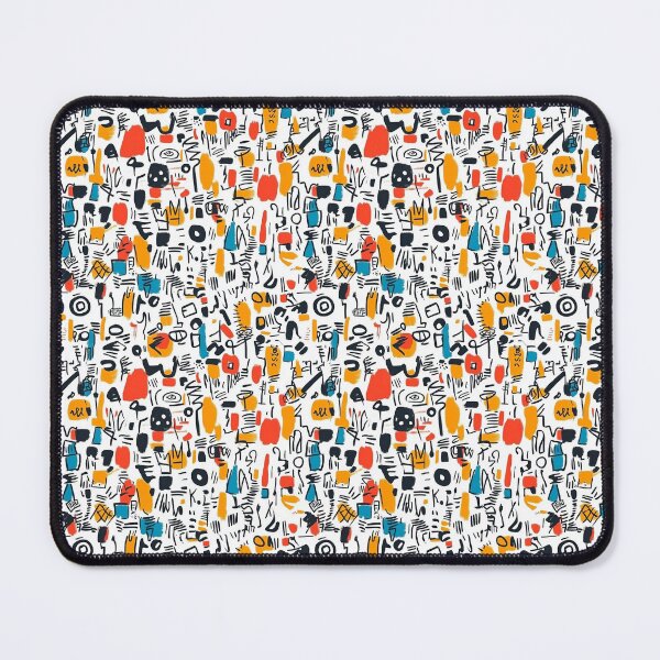 Item preview, Minimalist Doodles Vibrant Colors Abstract Art designed and sold by MidArtForge.