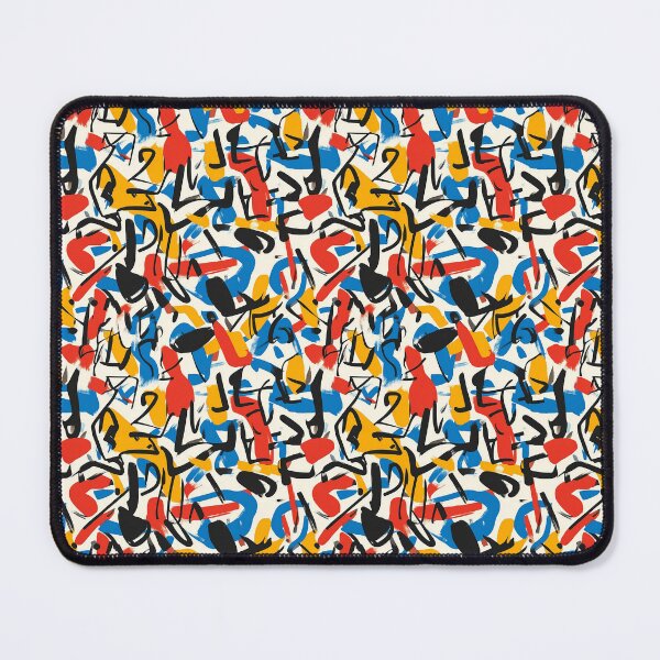 Item preview, Minimalist Doodles Vibrant Colors Abstract Art designed and sold by MidArtForge.