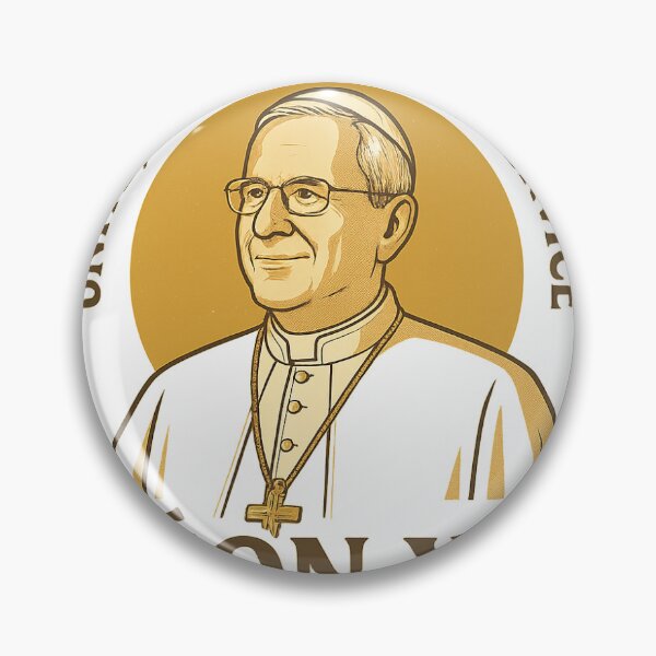Item preview, Official portrait of the pontificate of Leo XIV - May 8, 2025 designed and sold by Mabedi.