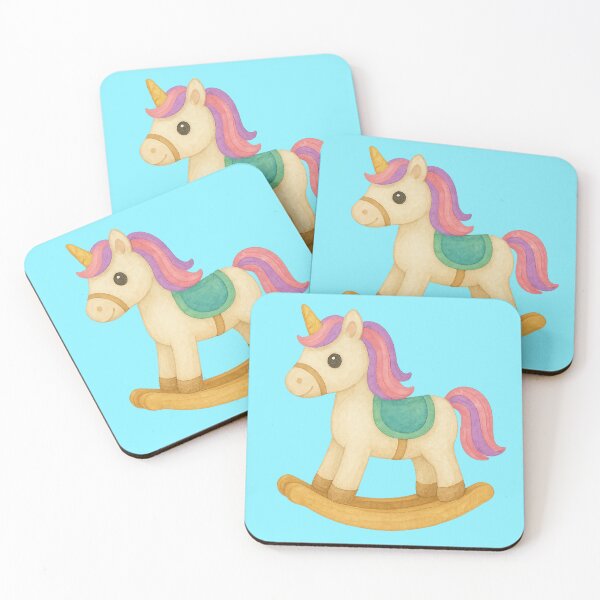 Item preview, Rocking unicorn designed and sold by PixeMeAus.