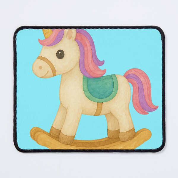 Item preview, Rocking unicorn designed and sold by PixeMeAus.