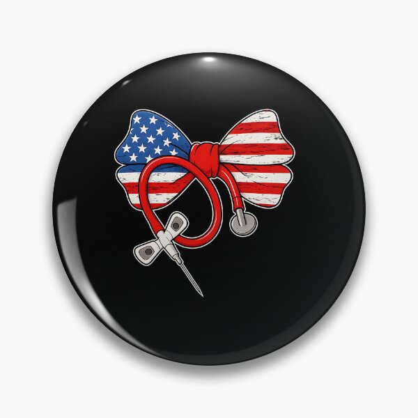 Item preview, 4th Of July Phlebotomy Tech Bow Phlebotomist Phleb Nurse designed and sold by facegm.