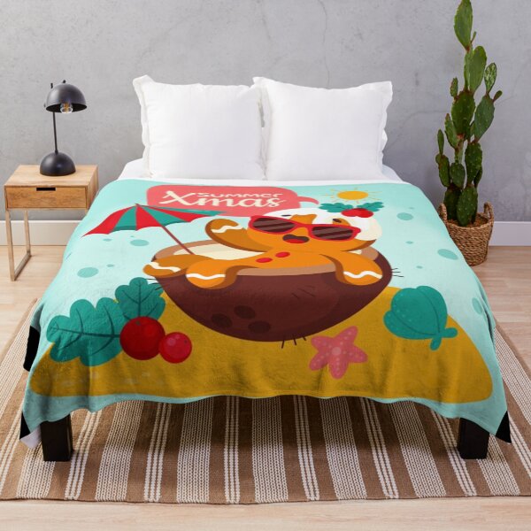 Item preview, Summer vibes | A gingerbread man | tshirt |retro | beach | sunglass | sea | coconut trees | sunshine | sunset | sunset | jungle | birds | best selling tshirt design designed and sold by TeenLake.