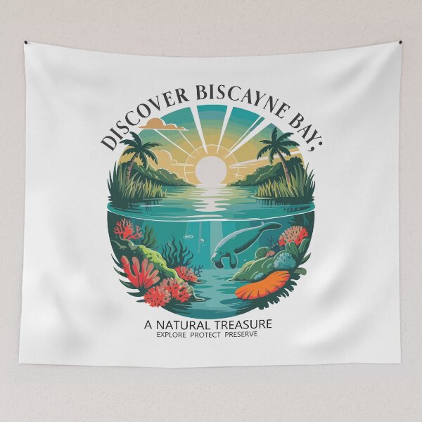 Item preview, Biscayne Bay where nature breathes designed and sold by Mahilis.