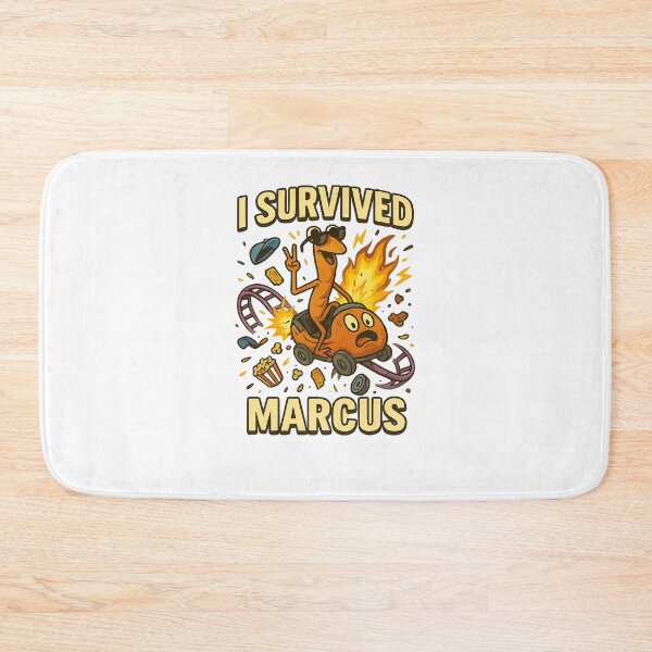 Item preview, I Survived Marcus Worm – VRChat Rollercoaster Disaster Meme designed and sold by Fandom Threads.