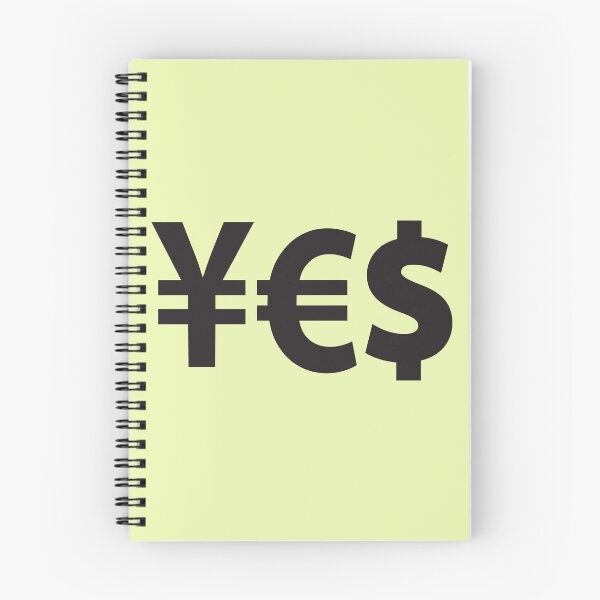 Item preview, YES Yen Euro Dollar signs designed and sold by ASKEW GRAPHICS.