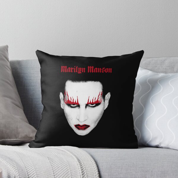 Item preview, Marilyn Manson en llamas designed and sold by SPIFF....
