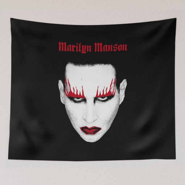 Item preview, Marilyn Manson In Flames designed and sold by SPIFF....