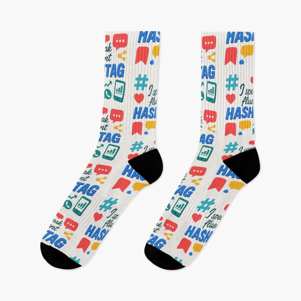 Item preview, I Speak Fluent Hashtag – Funny Social Media Manager Gift Design designed and sold by WorkBuddyGifts.