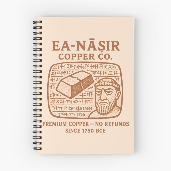 Item preview, Ea nasir Copper Co. Ancient Mesopotamian History Meme Funny designed and sold by k3rstman1.