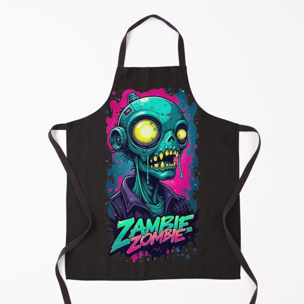 Item preview, Neon Slime Cyber Zombie T-Shirt designed and sold by Thaivi Design.