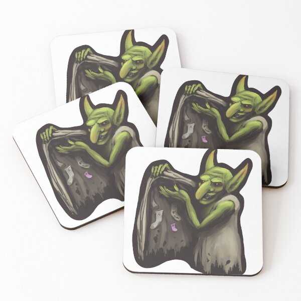Item preview, Goblin Sock Thief designed and sold by SmudgeGoblin.