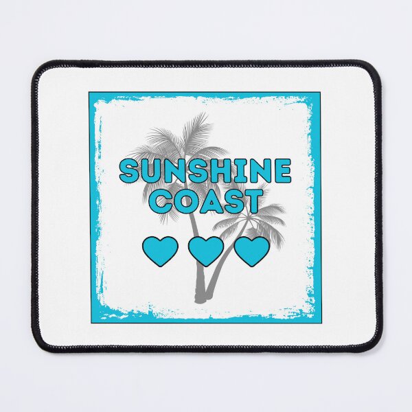 Item preview, Sunshine Coast, The City I Love, Hearts, Queensland, Blue designed and sold by AASparksDesigns.