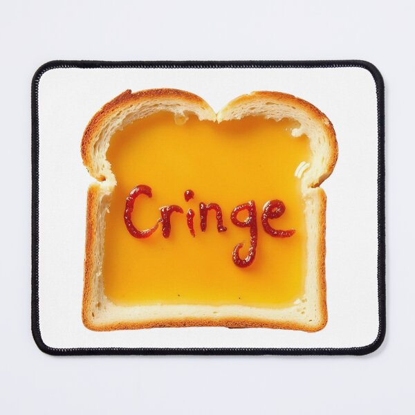 Item preview, Cringe Jam Toast – Spread the Awkwardness designed and sold by BeamiCreations.