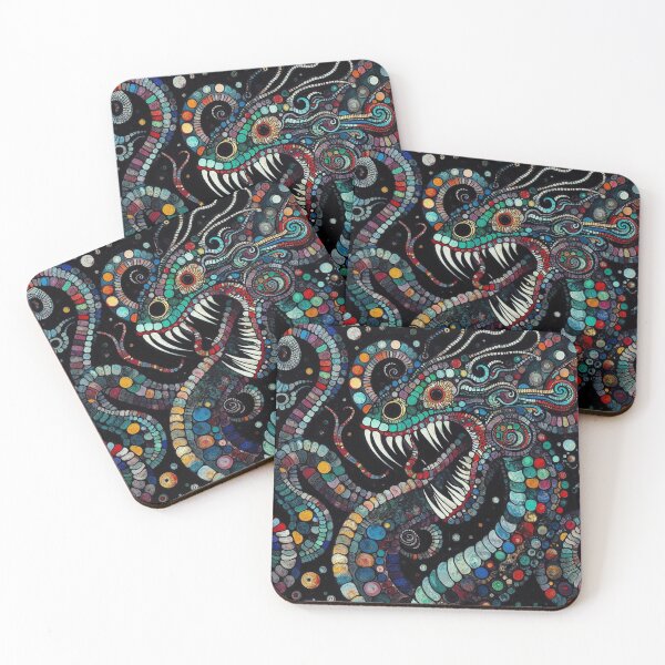 Item preview, Abstract Serpent Art designed and sold by TheDarkWardrobe.