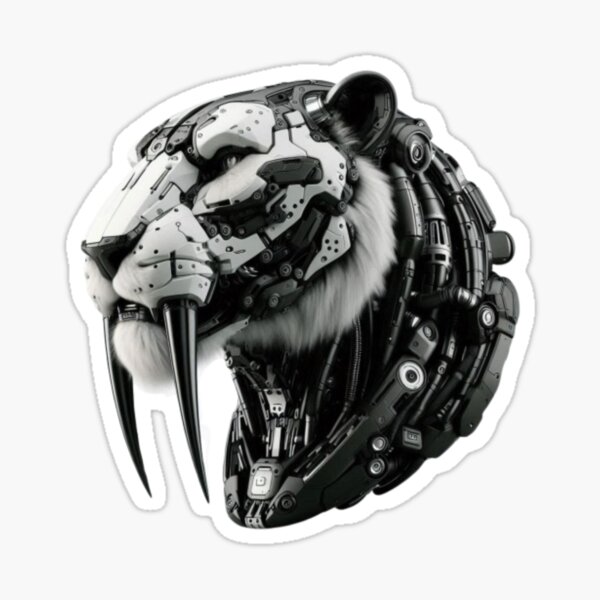 Item preview, Mechanical Saber-Tooth Tiger designed and sold by Tee-Rex-Art.