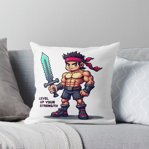 Item preview, Level Up Your Strength – Train Like a Hero! designed and sold by BeamiCreations.