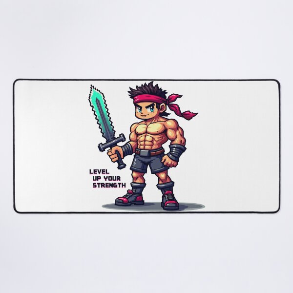 Item preview, Level Up Your Strength – Train Like a Hero! designed and sold by BeamiCreations.