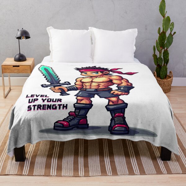 Item preview, Level Up Your Strength – Train Like a Hero! designed and sold by BeamiCreations.
