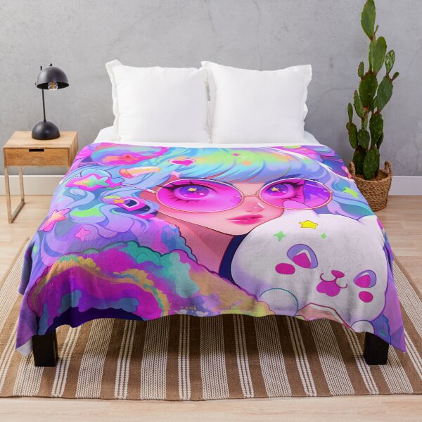 Item preview, Whimsical Bunny Lover in Pastel Glow designed and sold by bubblegoth.