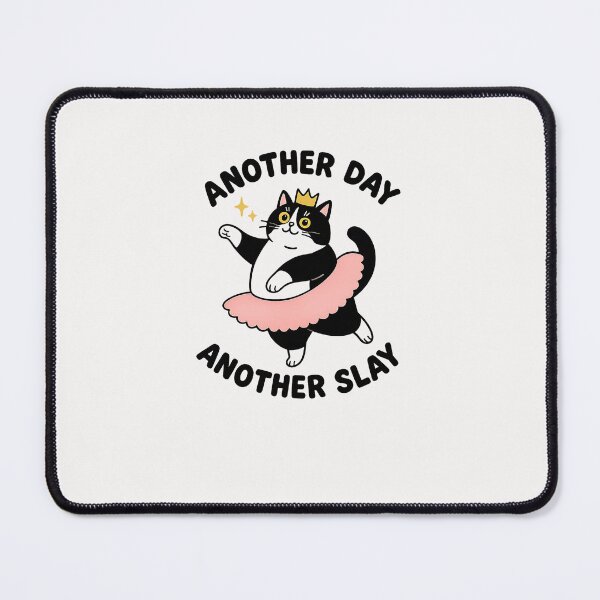 Item preview, Another Day Another Slay Funny Cat Meme Humor Sarcastic designed and sold by diyoor.
