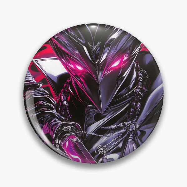 Item preview, Animal Dark Samurai Warrior Flaming Magenta Blade Piercing Neon Gaze designed and sold by bolleykoldl.