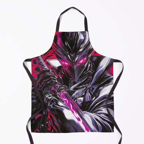 Item preview, Animal Dark Samurai Warrior Flaming Magenta Blade Piercing Neon Gaze designed and sold by bolleykoldl.