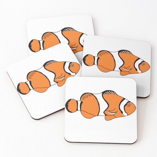 Item preview, Clown Fish Drawing (simple) designed and sold by PurplePrintsSup.